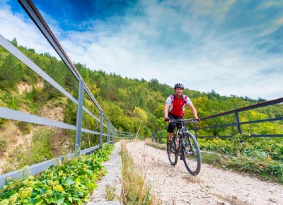 Mountain bike túra a Parenzana vasútvonalon